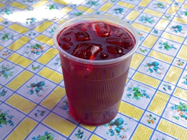 Vaso de Agua de Jamaica