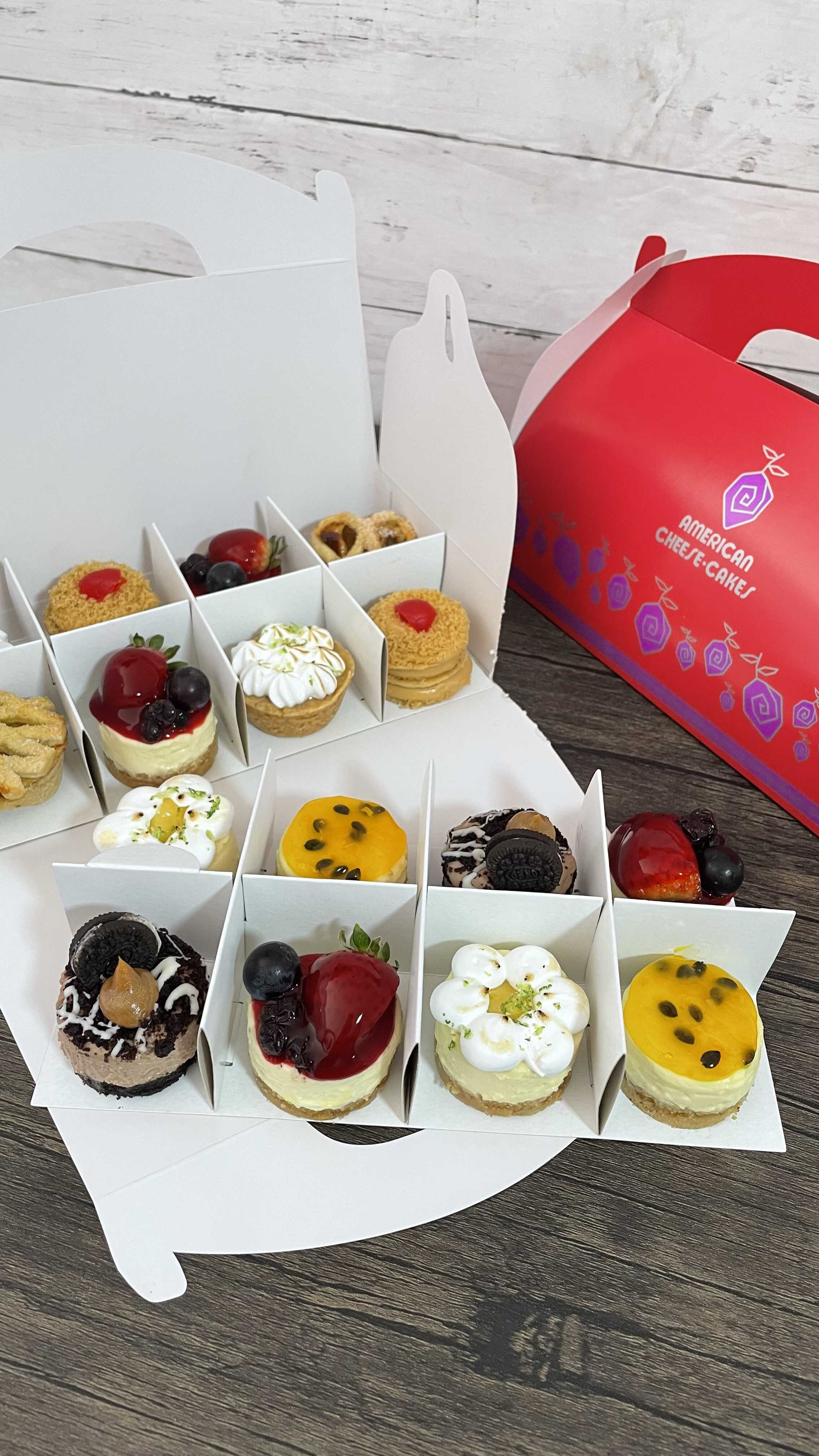 Mini bites surtidos por 8 unidades