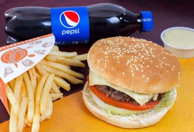 Combo hamburguesa sencilla