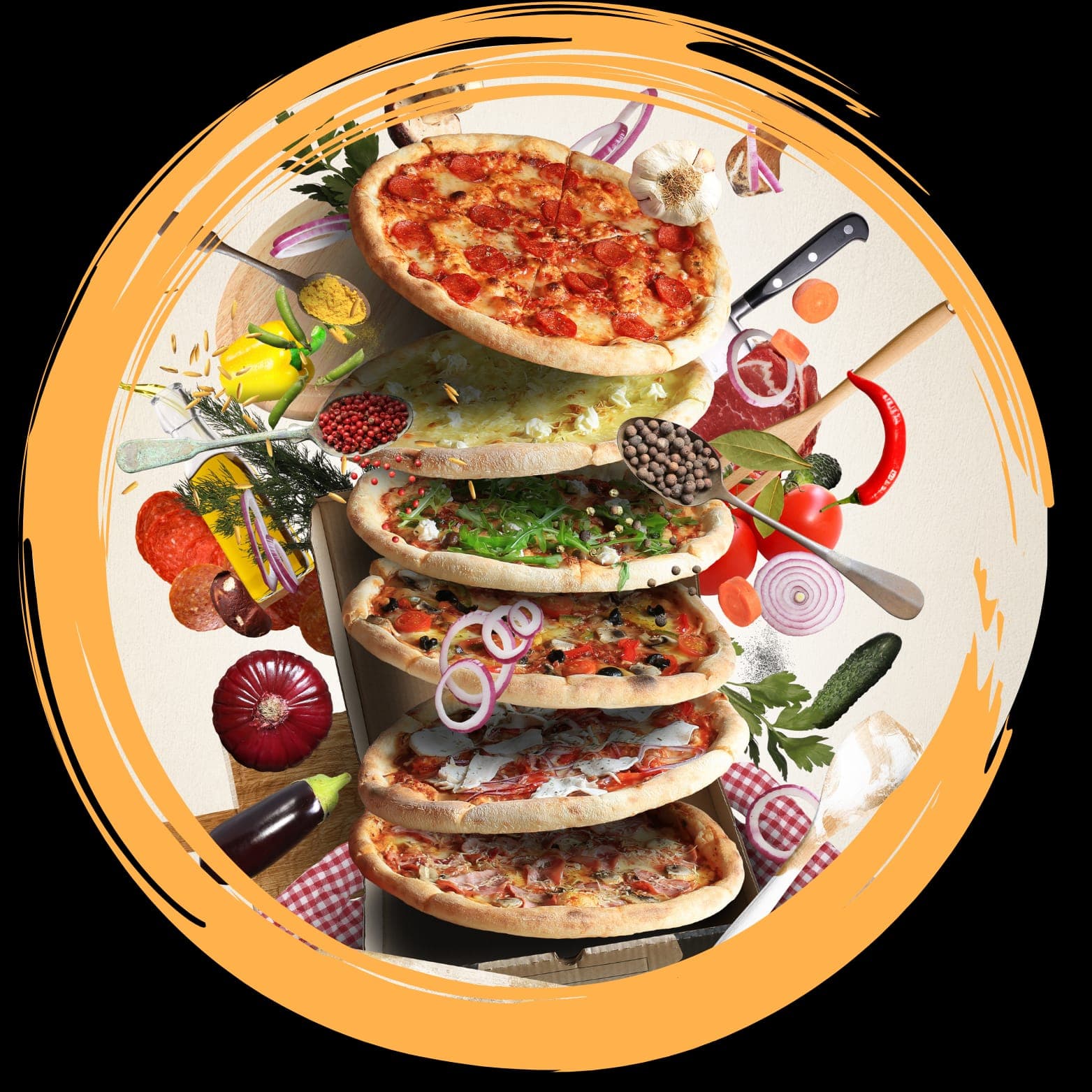Arma Tu Pizza Two (elige Tus Ingredientes)+ Bebida