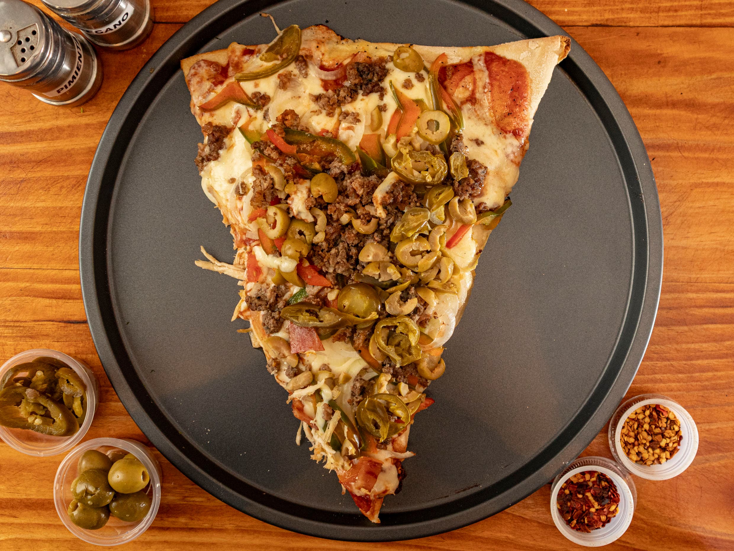 Pizza Mexicana (porción)