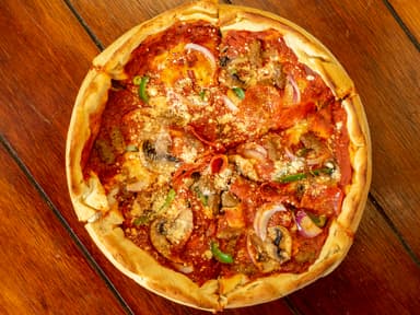 Arma tu Pizza The Real Deep Dish