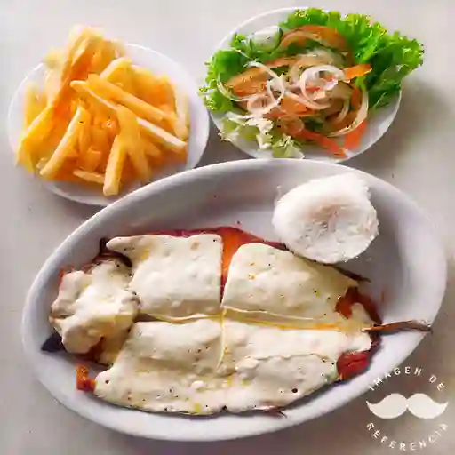 Trucha Gratinada