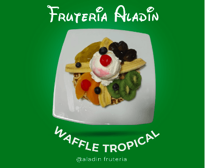 Waffle Tropical