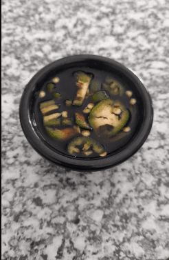 Salsa soya con chile toreado