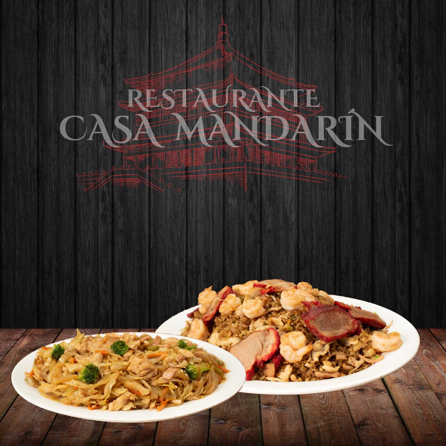 Combinado Casa Mandarín con Chop Suey