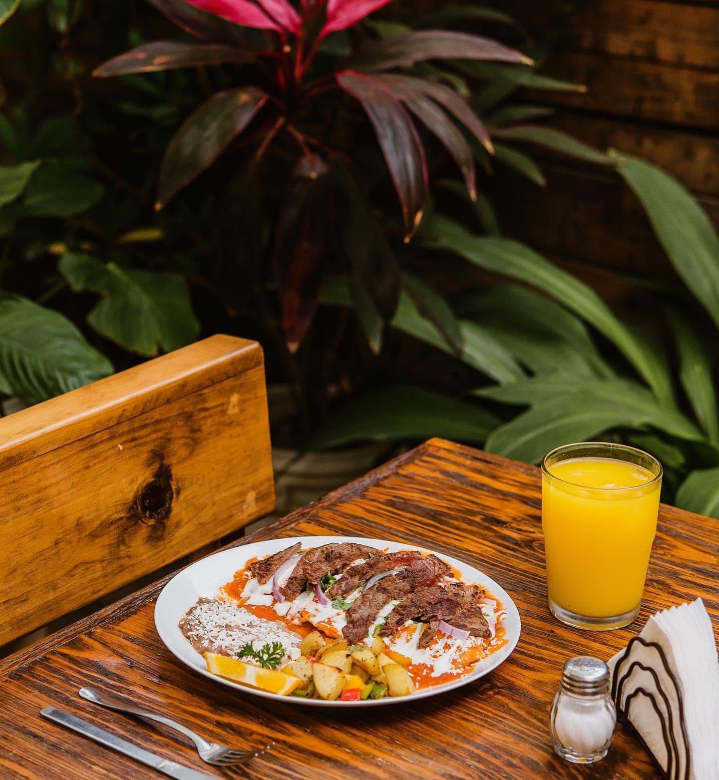 Chilaquiles con Carne