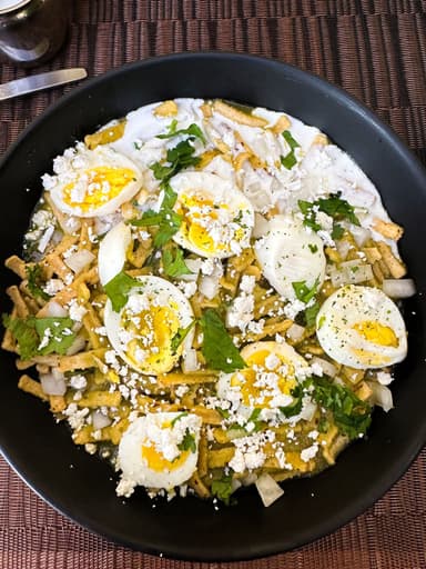 Chilaquiles Sencillos