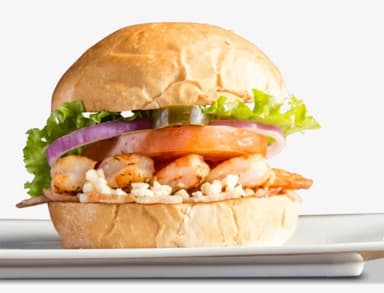 Hamburguesa de Camarón