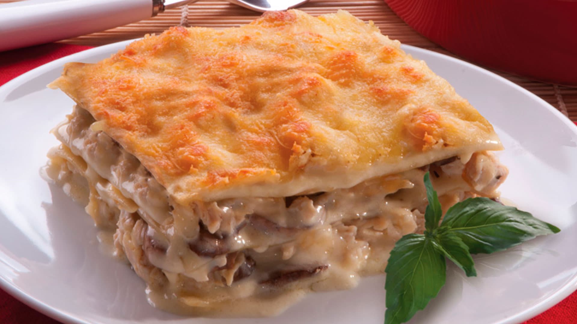 Lasaña Alfredo