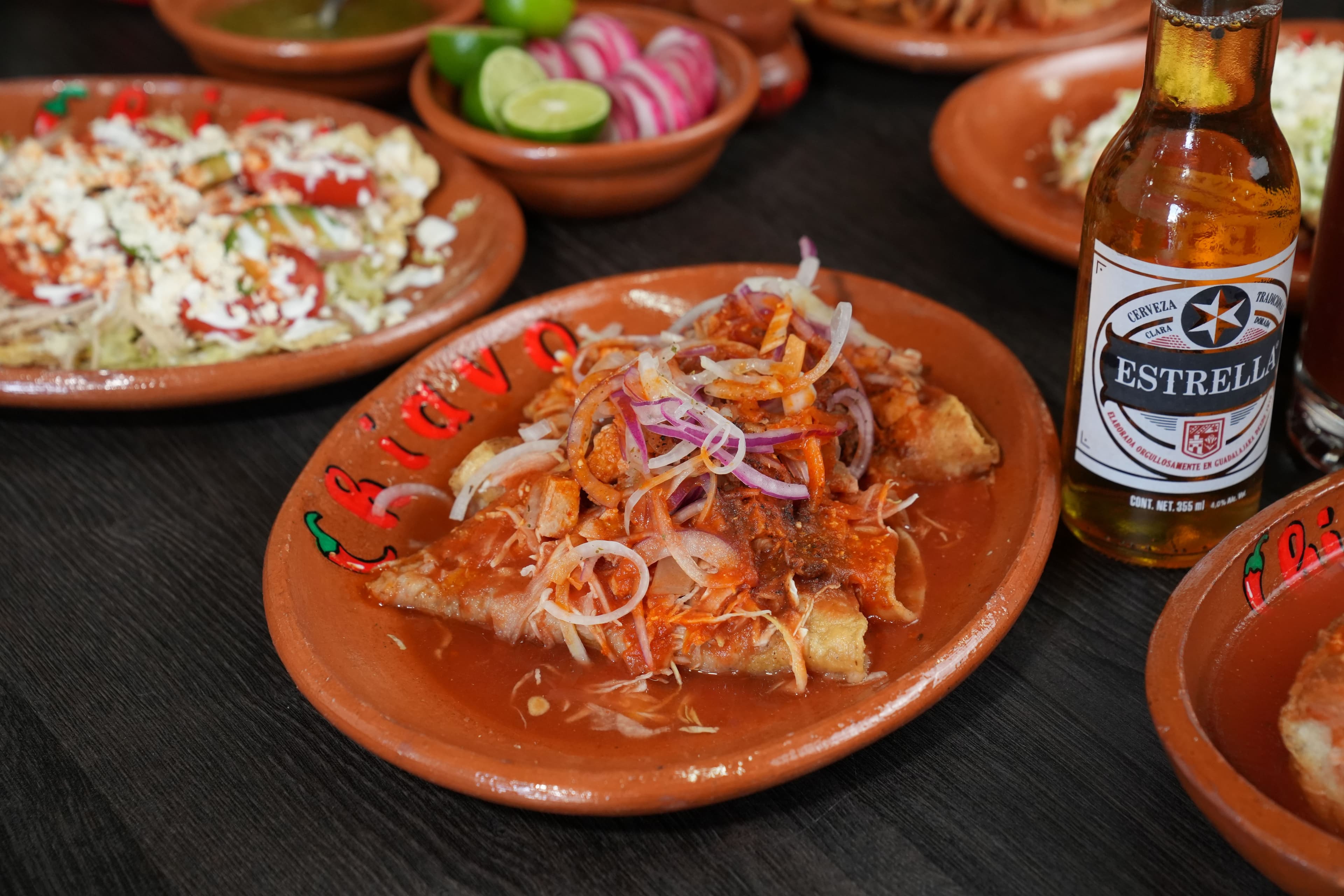 Taco Dorado Ahogado de Requesón con Papa
