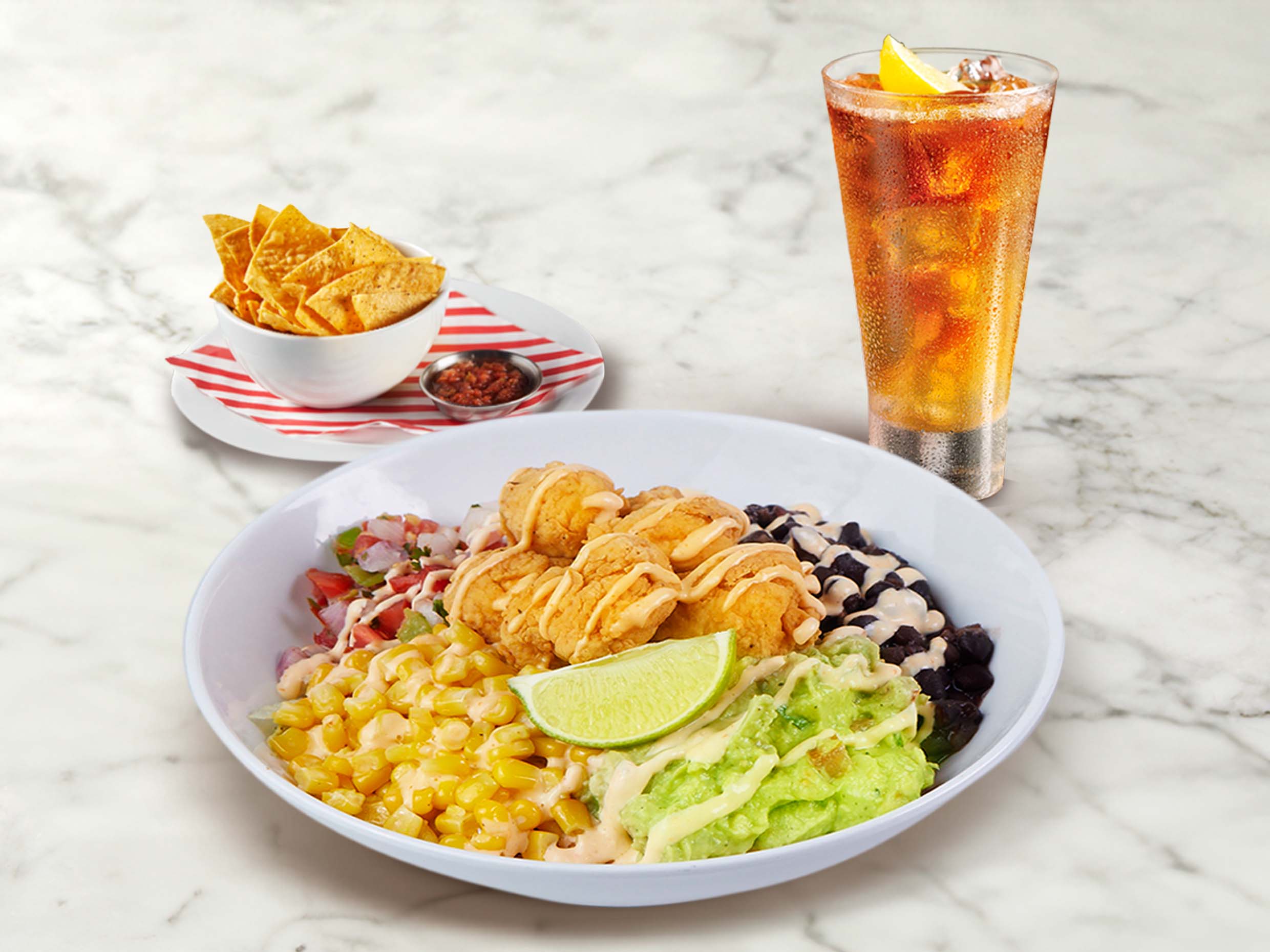 Lunch: Crispy Chicken Bowl