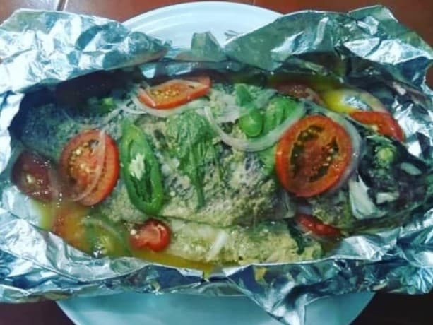 Mojarra Empapelada