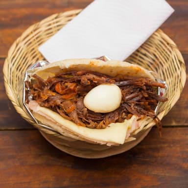 Arepa de carne