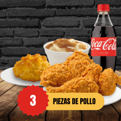 3 Piezas de Pollo