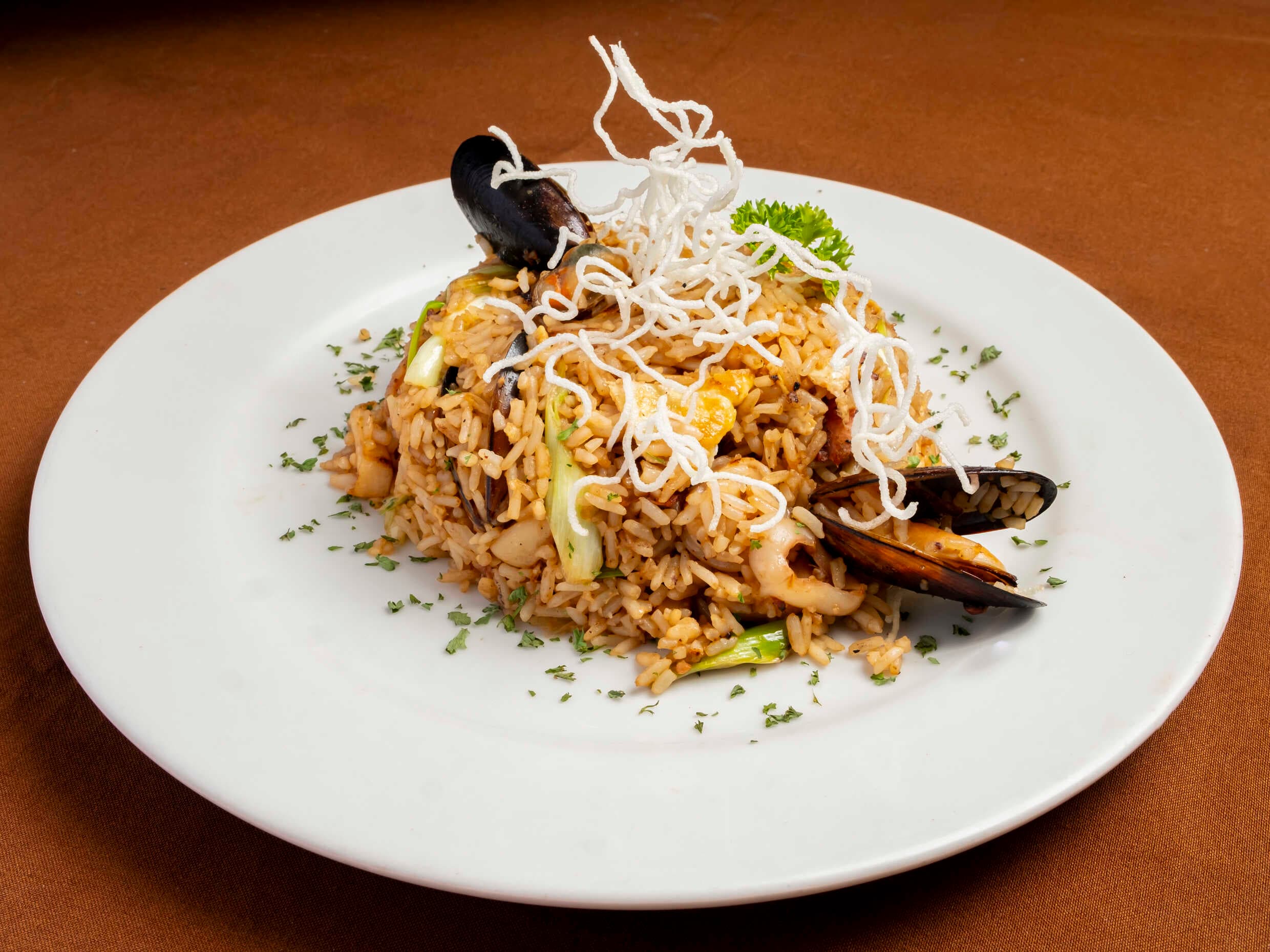 Arroz Chaufa de Mariscos