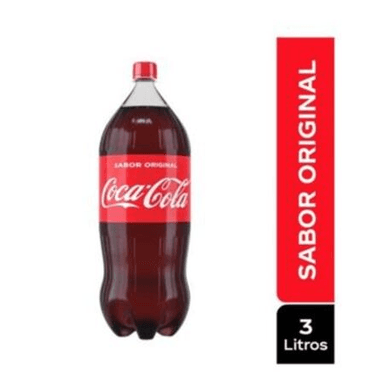 Gaseosa Coca Cola 3 Litros