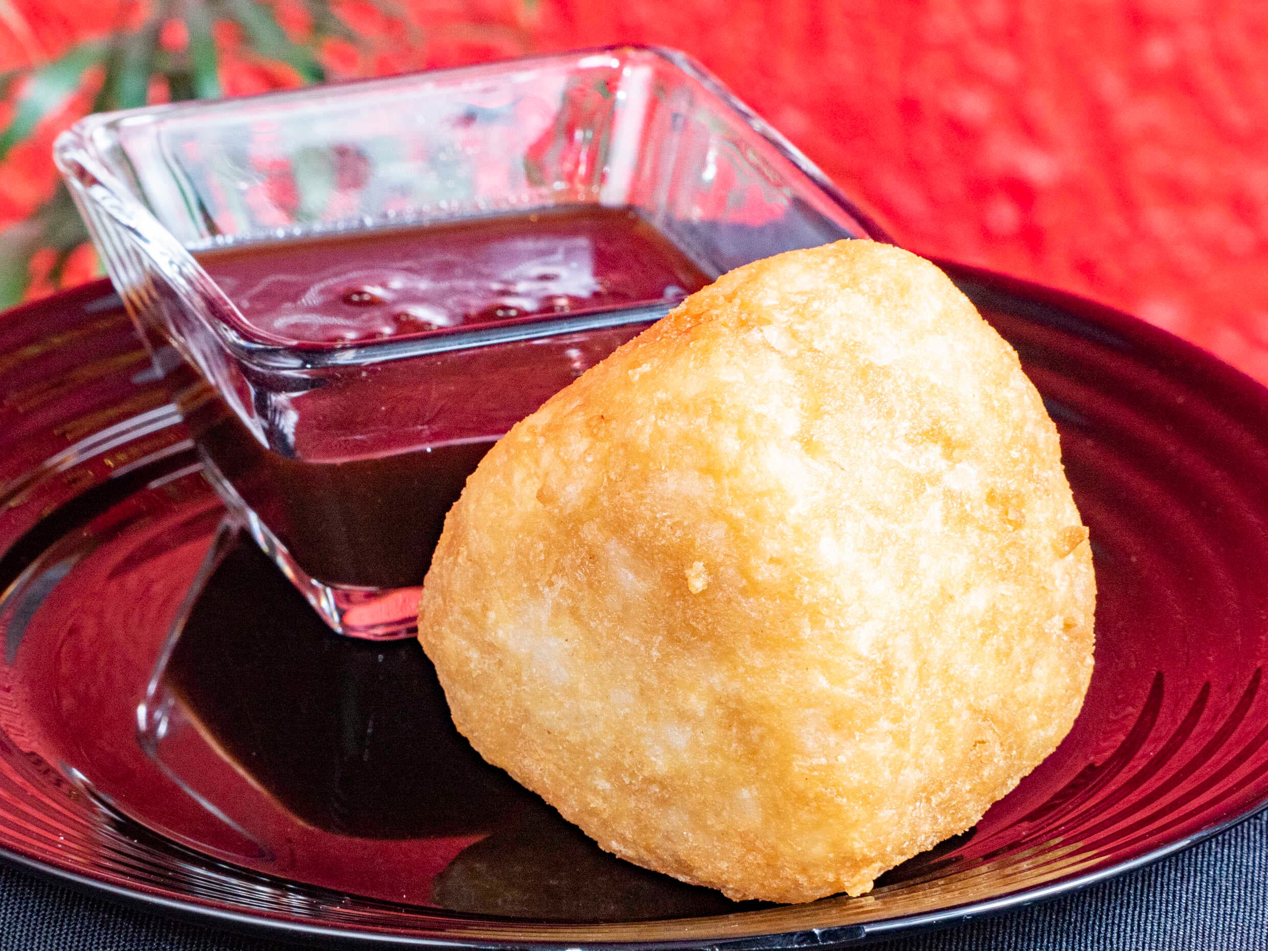 Onigiri de Manchego con Pastor