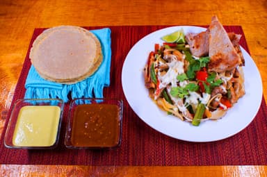 Fajitas de Pollo