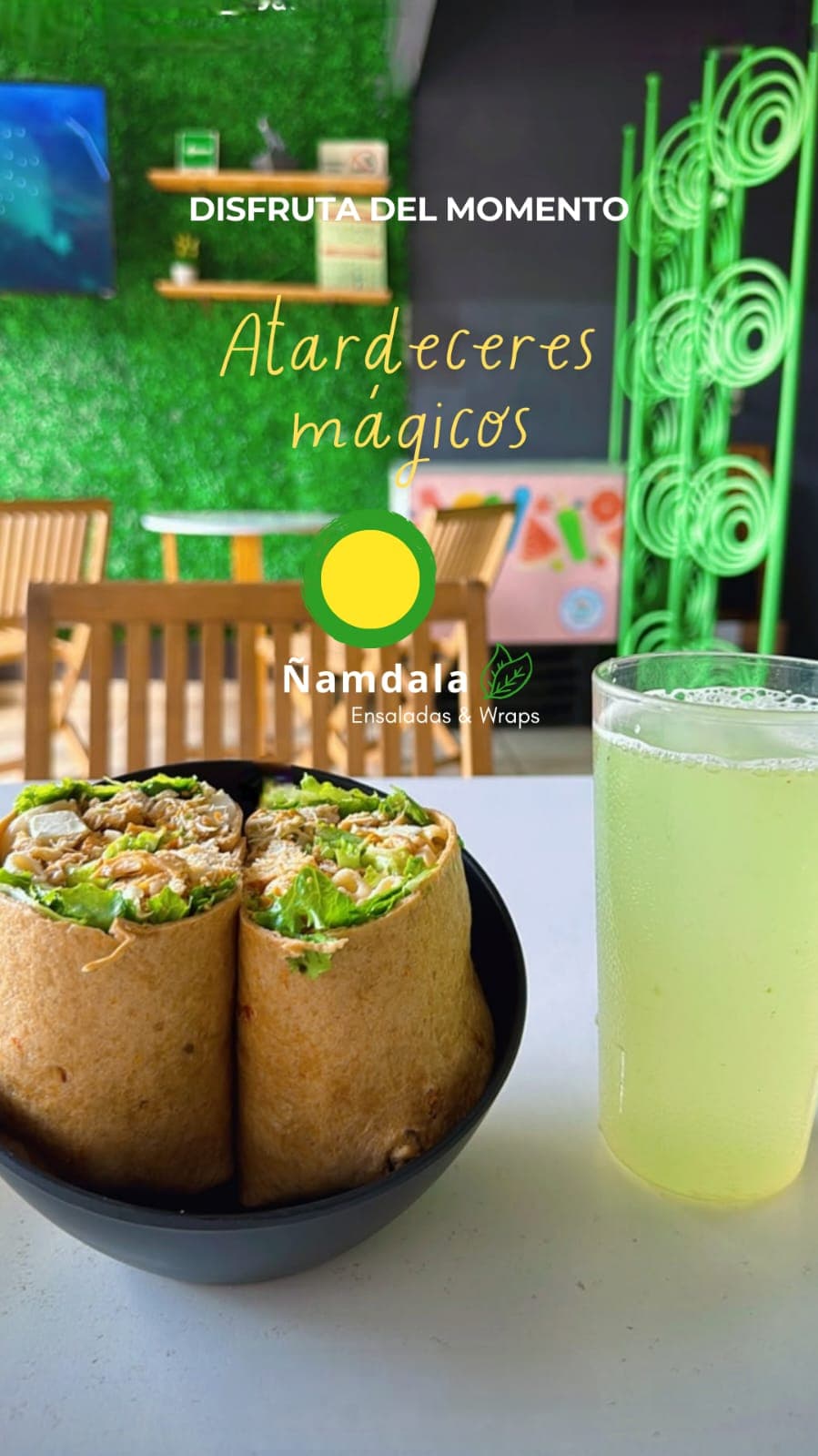 Combo-Wrap + Agua de Día