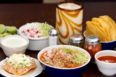 Pozole sin carne