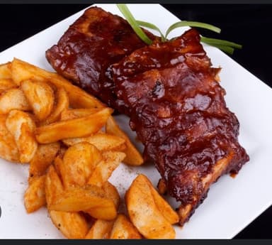 Costilla En Salsa de BBQ