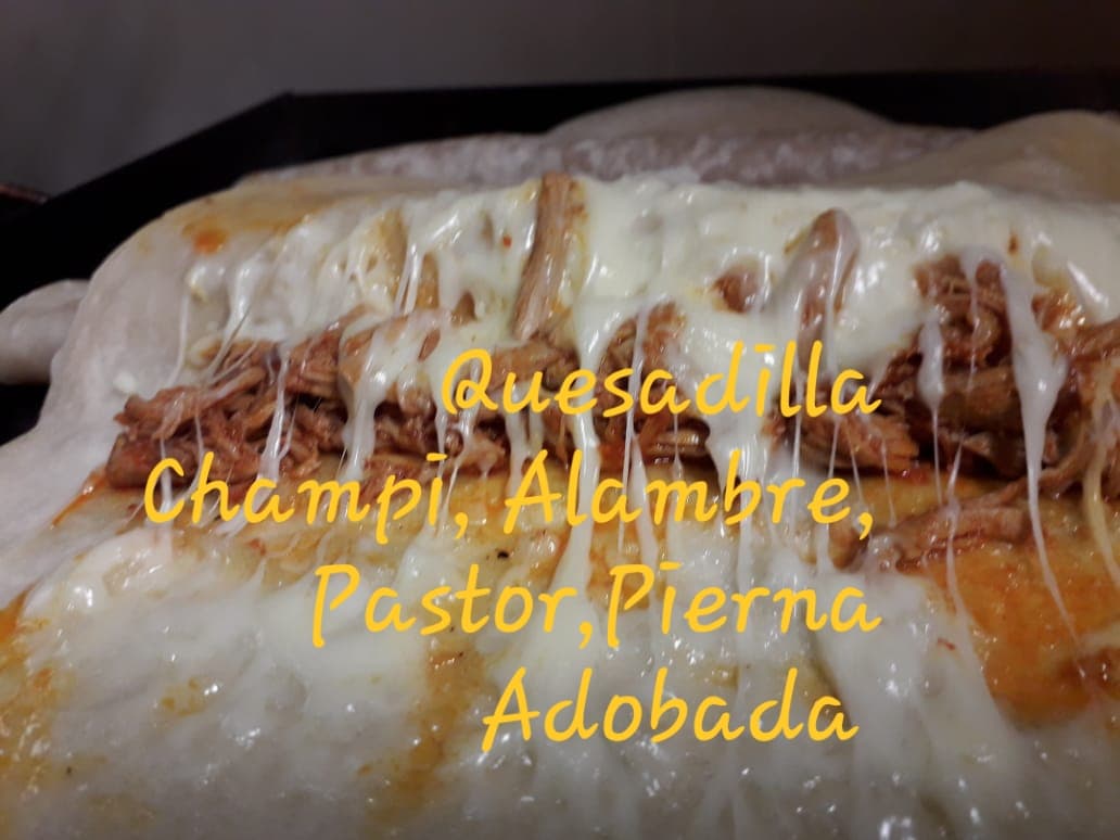Quesadilla de Champiñones (Maiz)