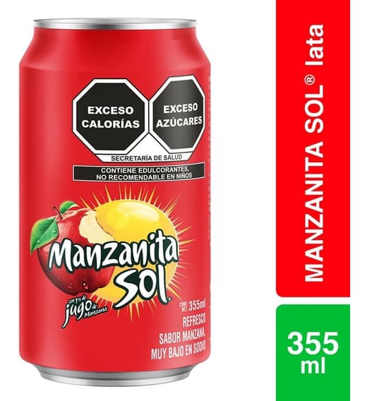 Refresco de Manzana