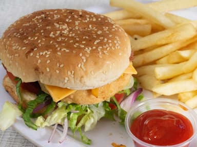 Hamburguesa y Papas