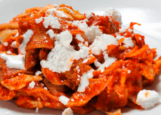 Chilaquiles Rojos