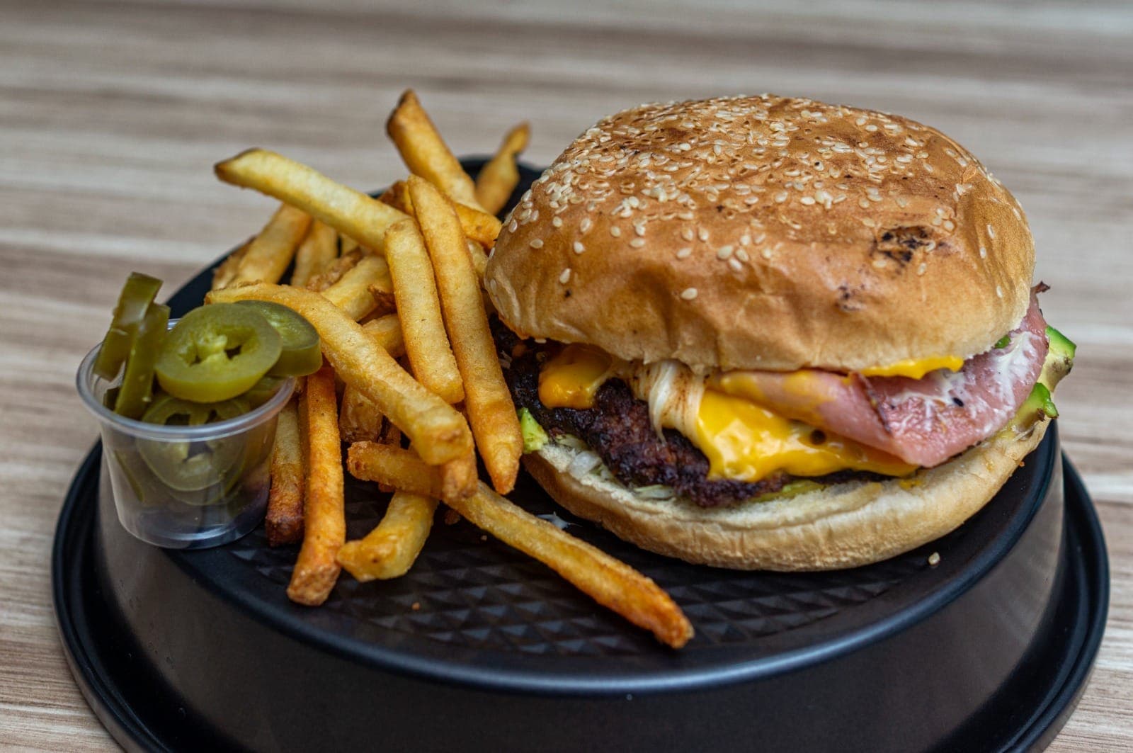 Hamburguesa sencilla