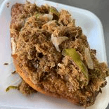 Mollete con Machaca