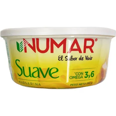 Margarina Suave Numar 250g