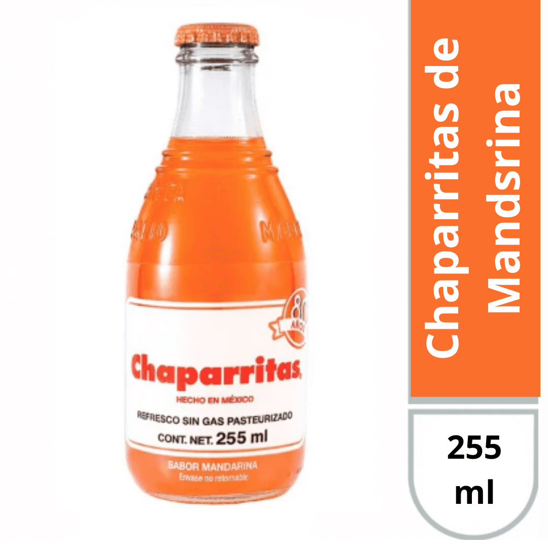 Chaparritas mandarina de 255 ml