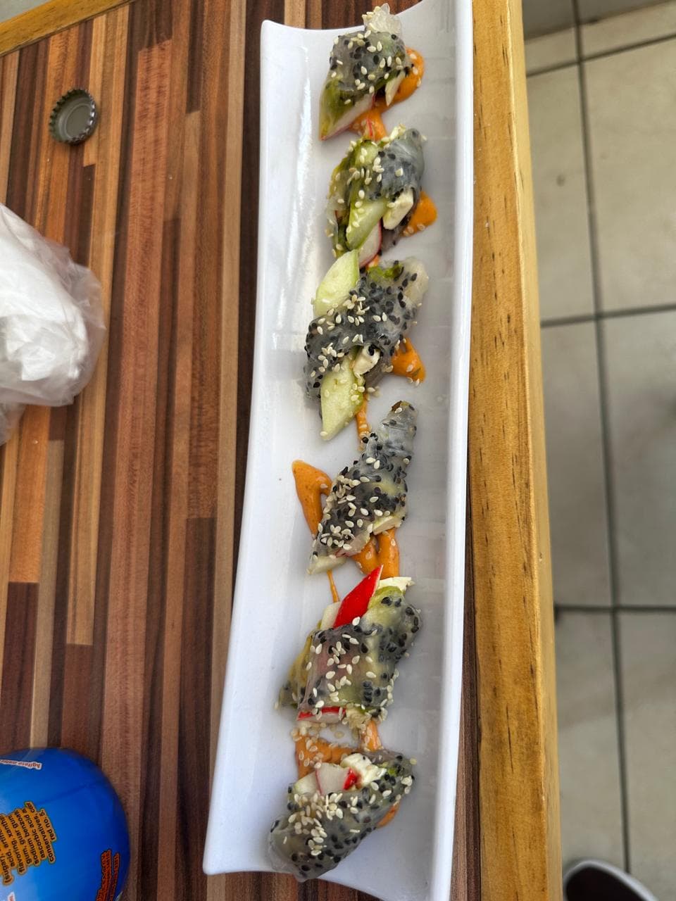 Rollos Vietnamita 2 pzas
