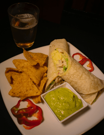 Wrap de carne res