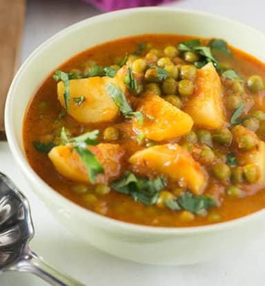 Aloo Mutter - Vegan