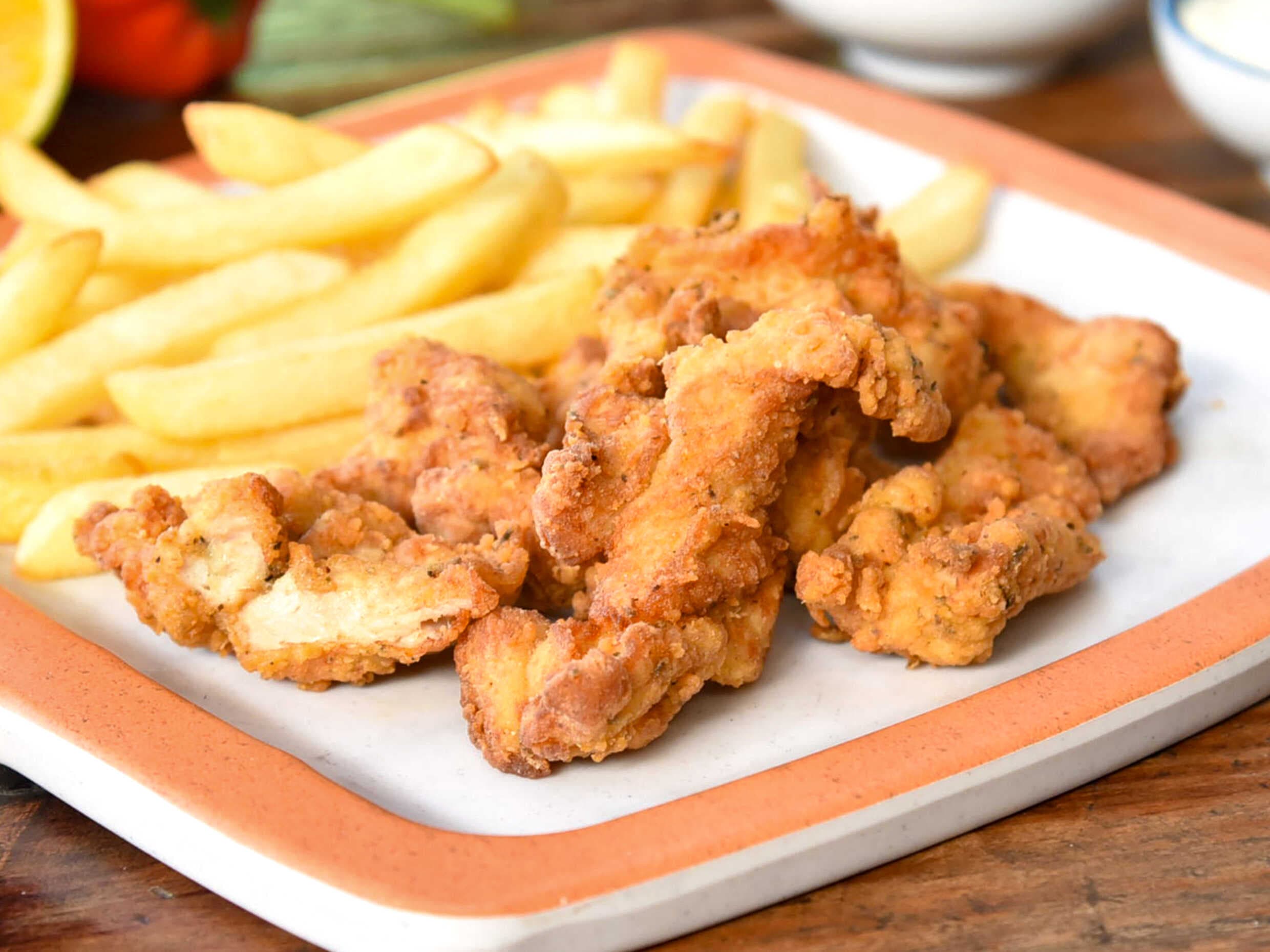 Nuggets con Papas