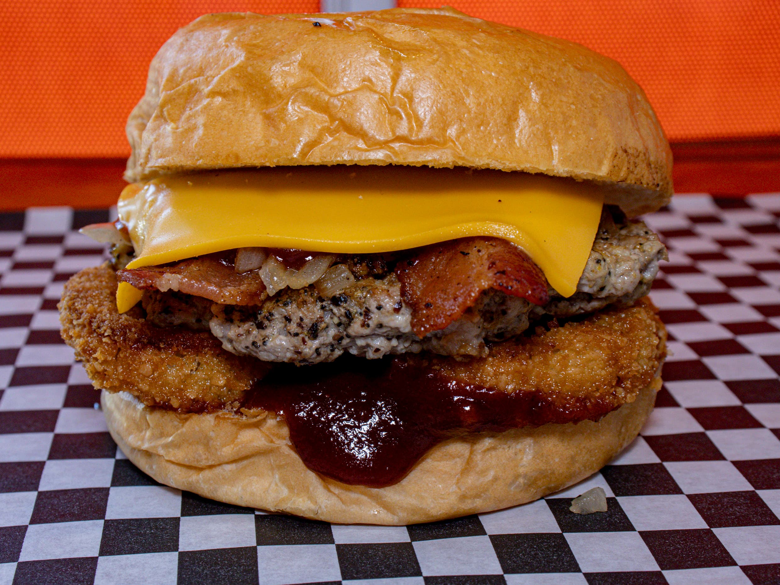 Texas Burger + Papas Regulares