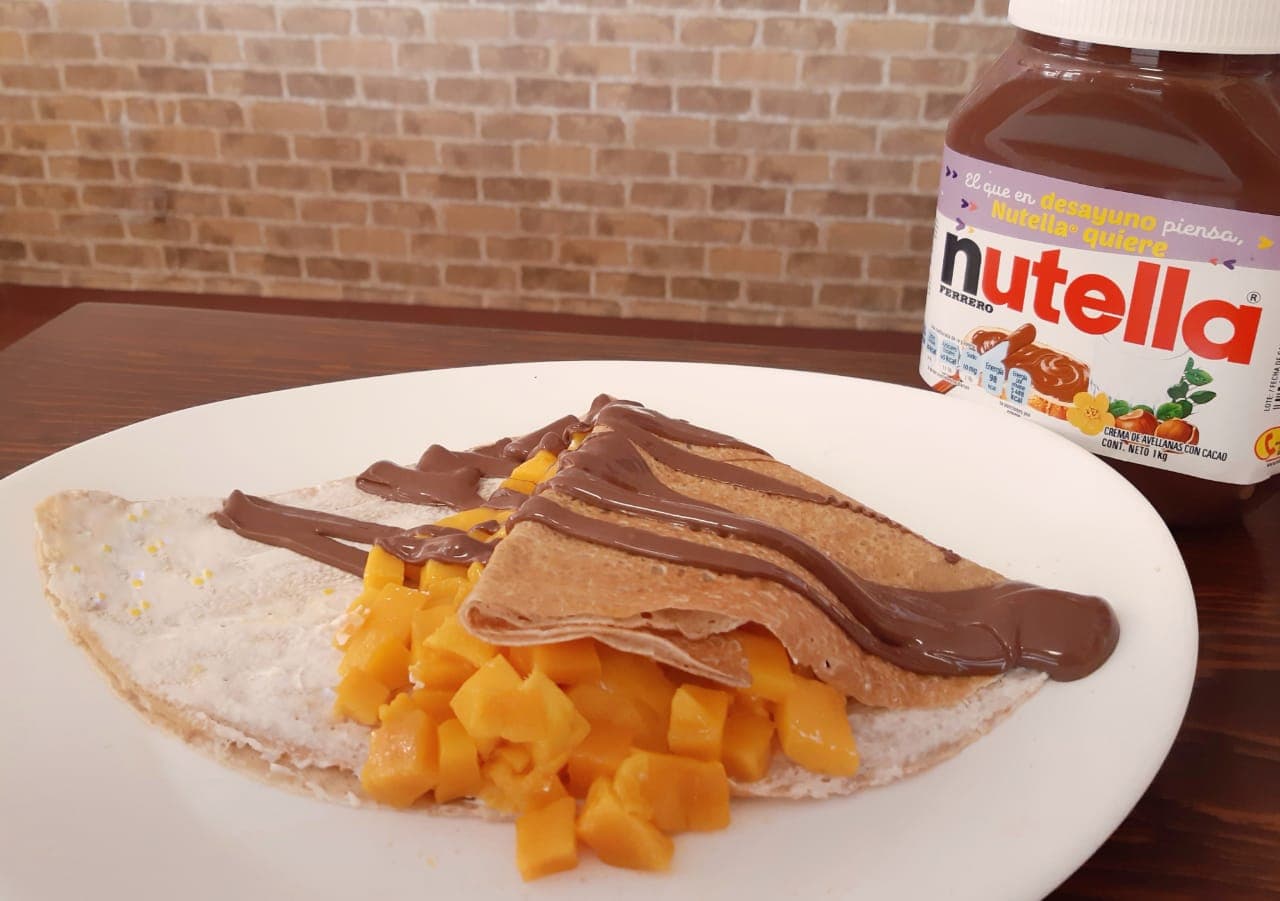 Nutella + Philadelphia + 1 fruta