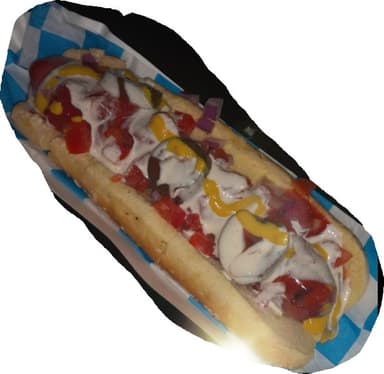 Hot Dog Tocino / Queso