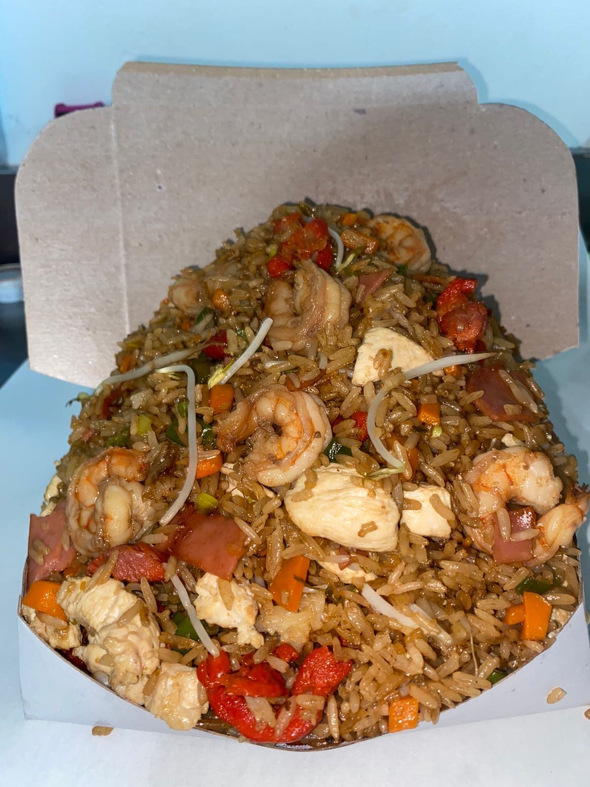 Arroz Frito para Dos Personas