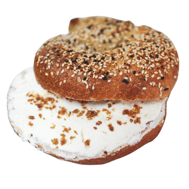 Bagel Simple con Schmear Panela