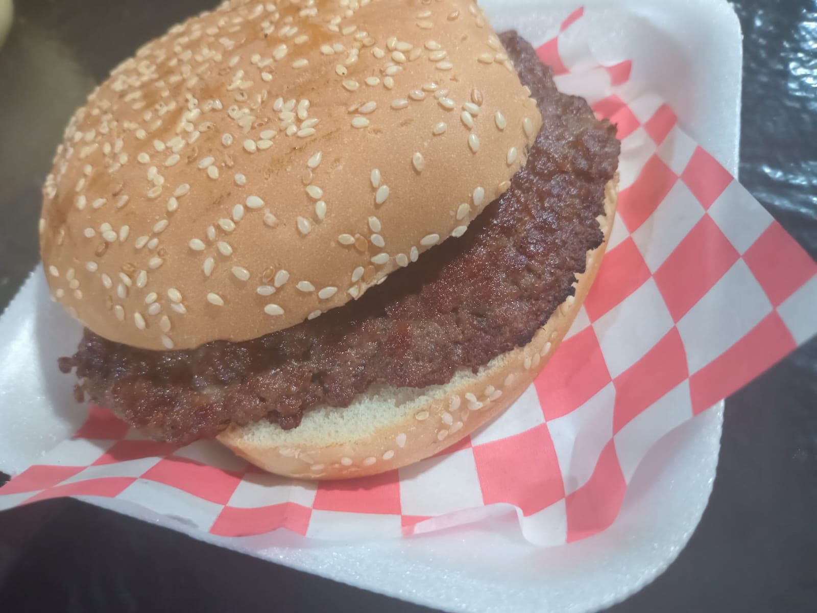 Hamburguesa sin Queso
