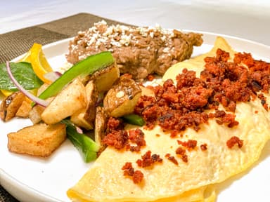 Omelette con Chorizo