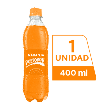 Gaseosa Naranja Postobon 400 ml