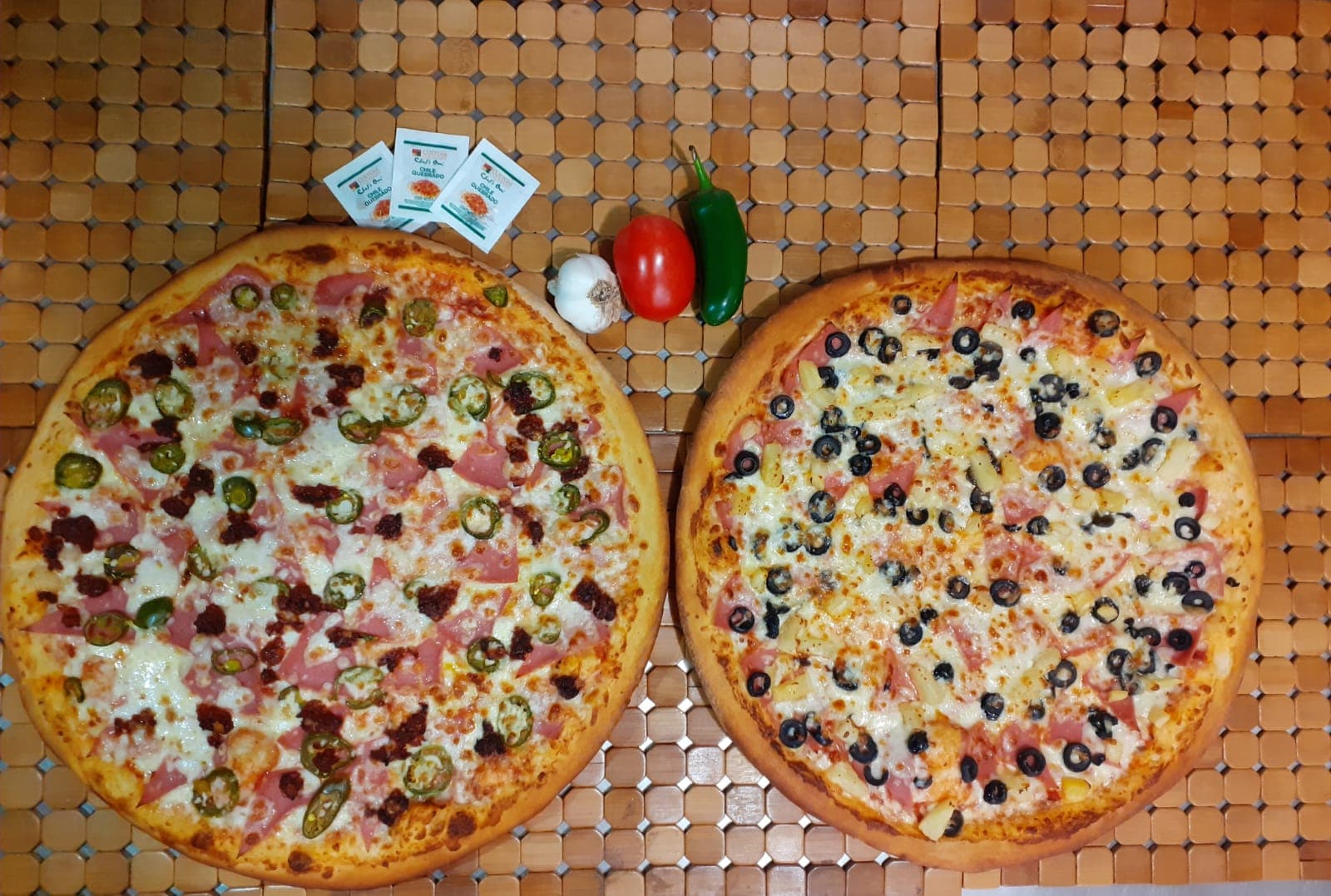 Paquete 2 Pizzas Extra Grandes (16")
