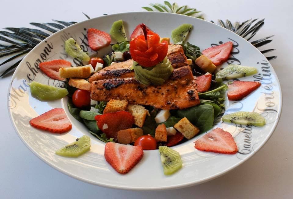 Ensalada de salmon