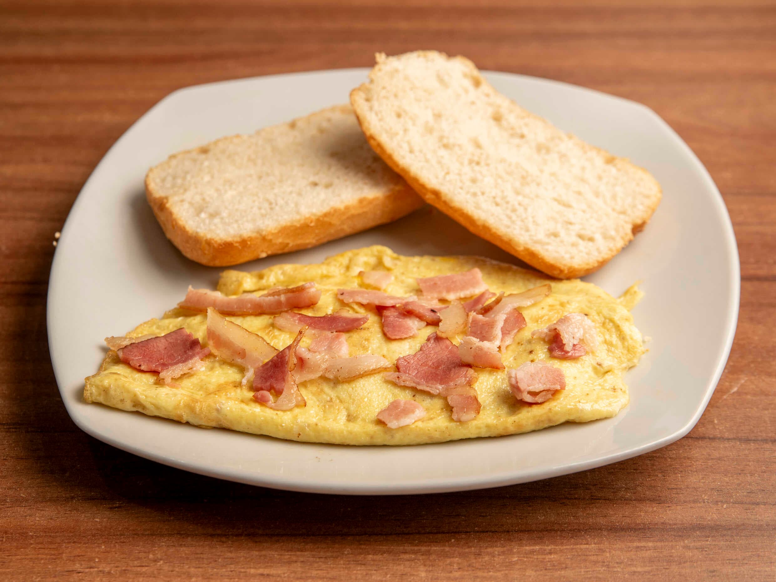Omelette Bacon