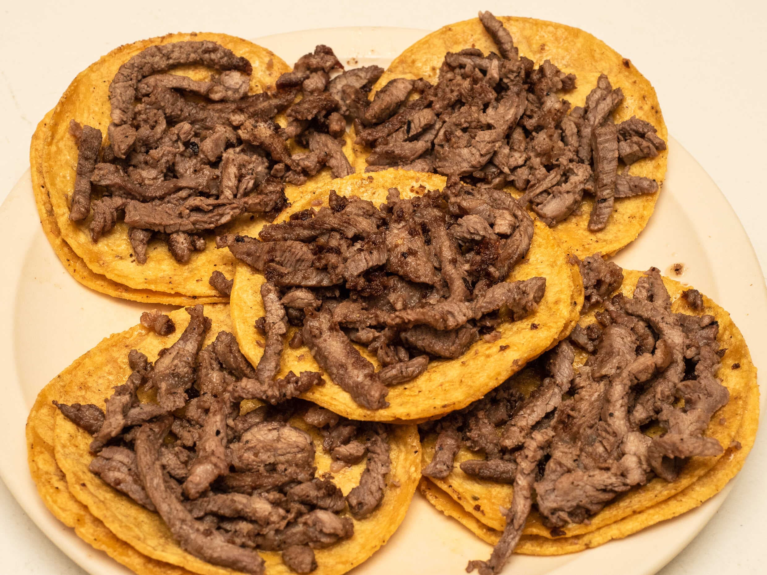 Orden de Tacos de Carne Asada